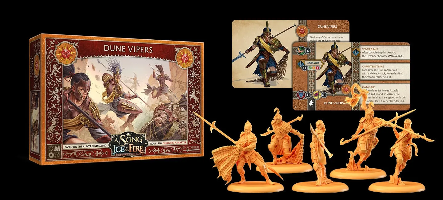 A Song of Ice and Fire Miniatures Game: Starfall Outriders CMN SIF706
