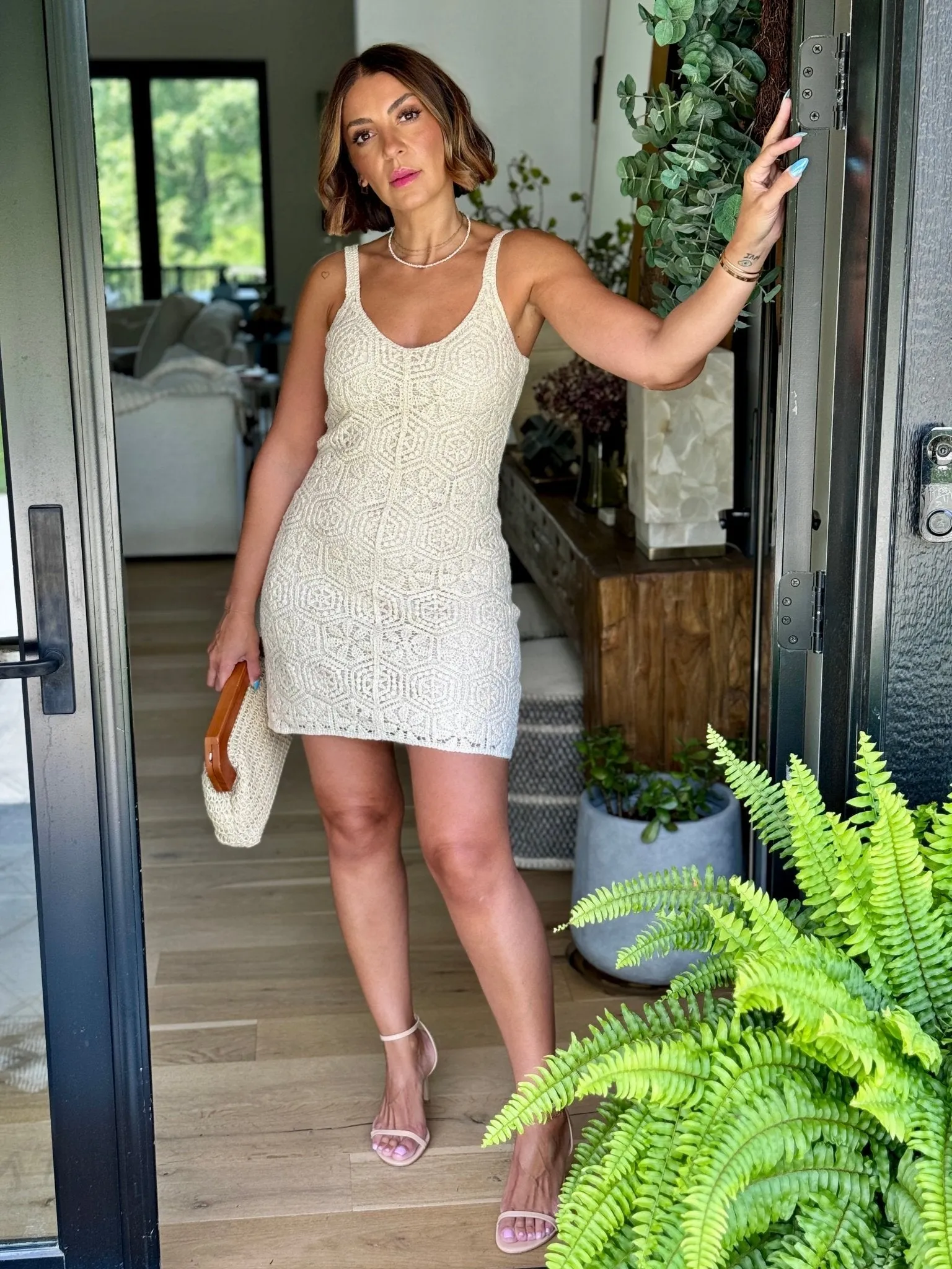 Allure Crochet Mini Dress by Z Supply