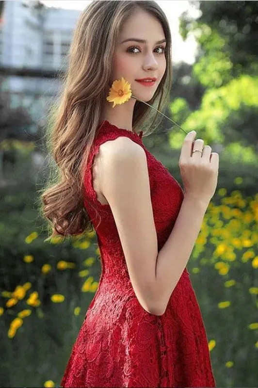 Burgundy High Low Lace Homecoming Dress Charming Hi-lo Graduation Dresses