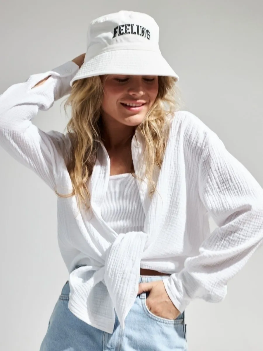 Camisa Beau Algodão Manga Longa