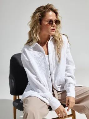Camisa Beau Algodão Manga Longa