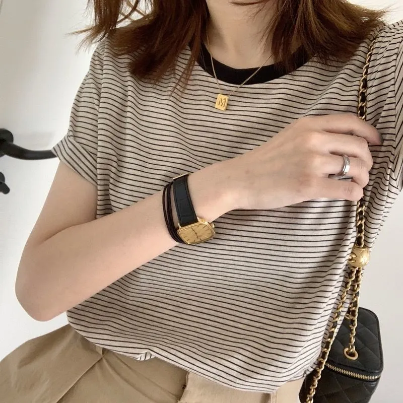 Camiseta Chloé Listras Finas