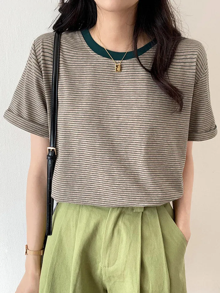 Camiseta Chloé Listras Finas