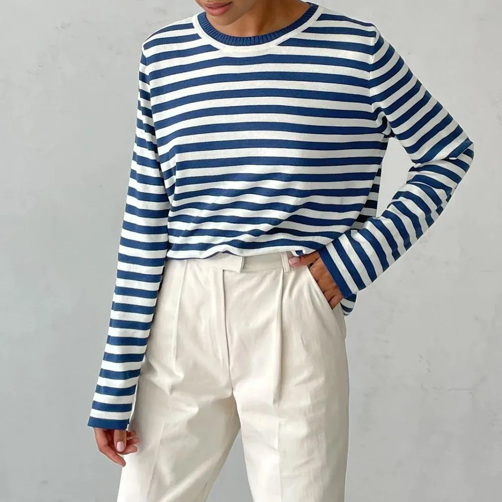 Camisola Femme Listrada Manga Longa