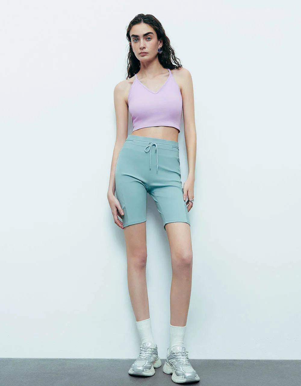 Halter Neck Knitted Tank Top
