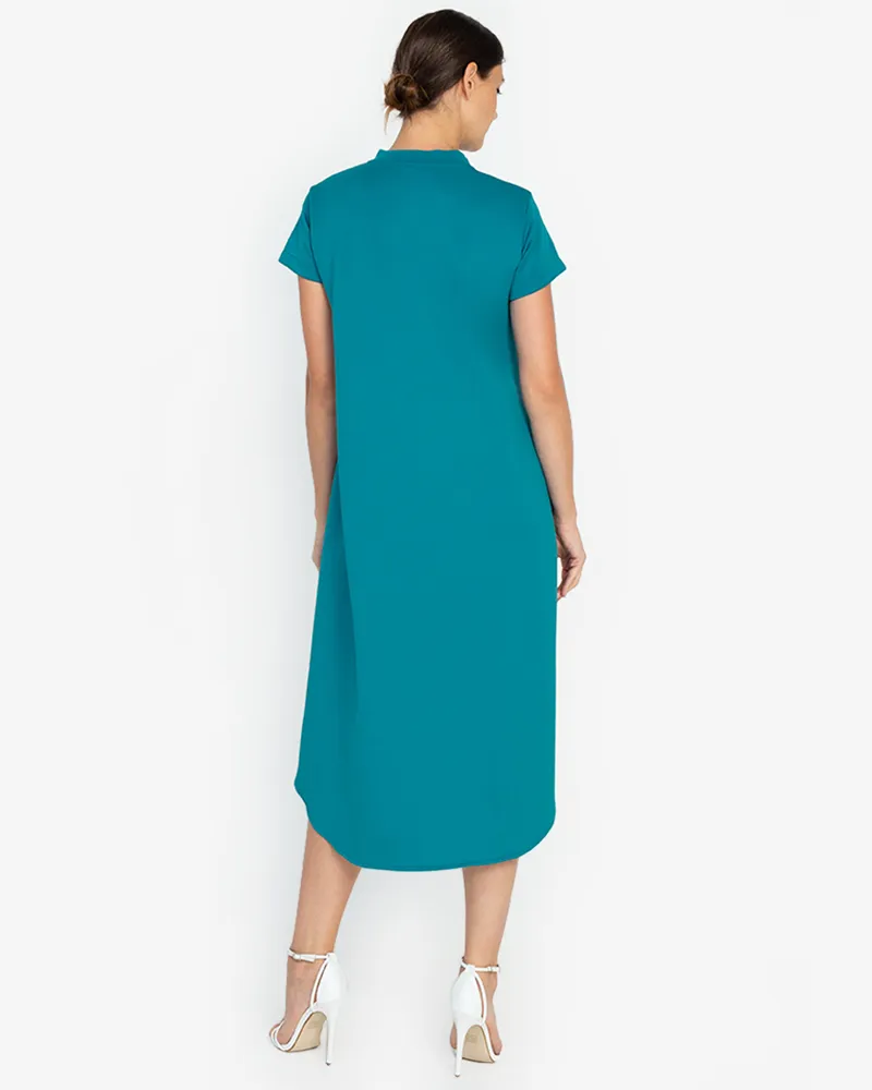 Hartley High-Low Hemline Short Dress
