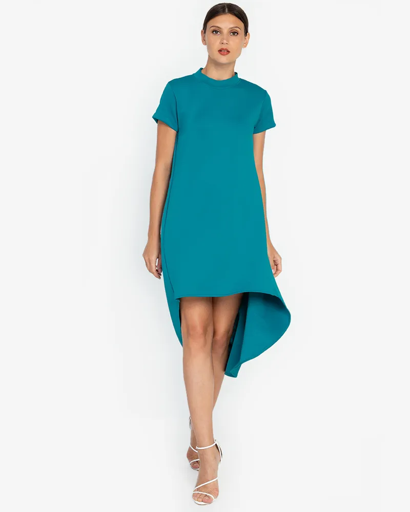 Hartley High-Low Hemline Short Dress