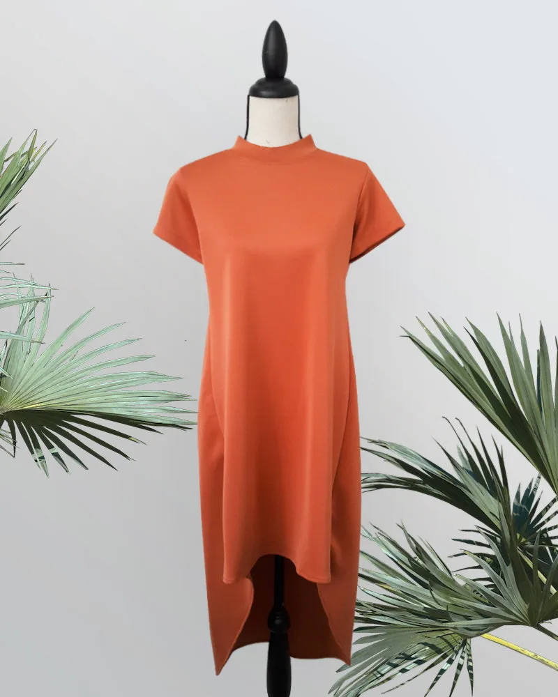 Hartley High-Low Hemline Short Dress
