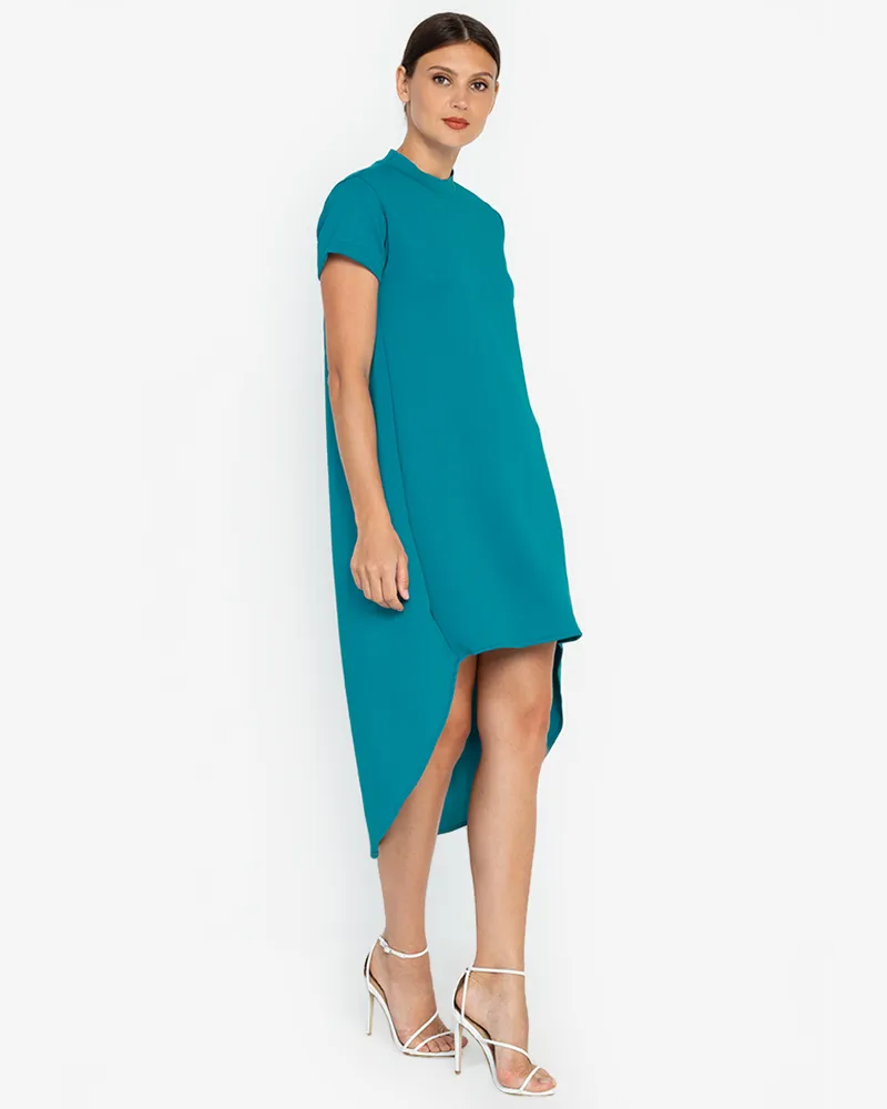 Hartley High-Low Hemline Short Dress