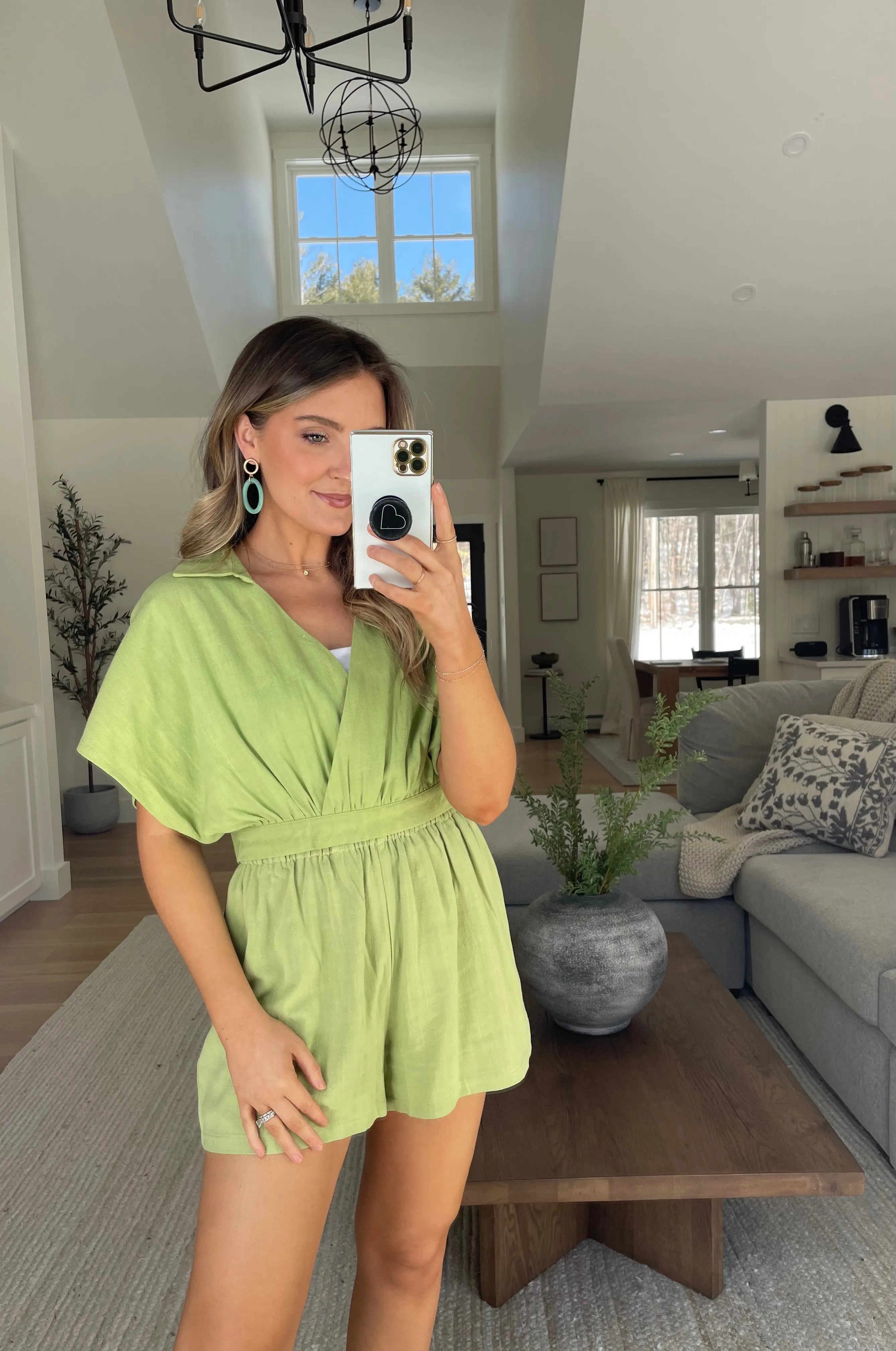 Holly Paperbag Shorts Set