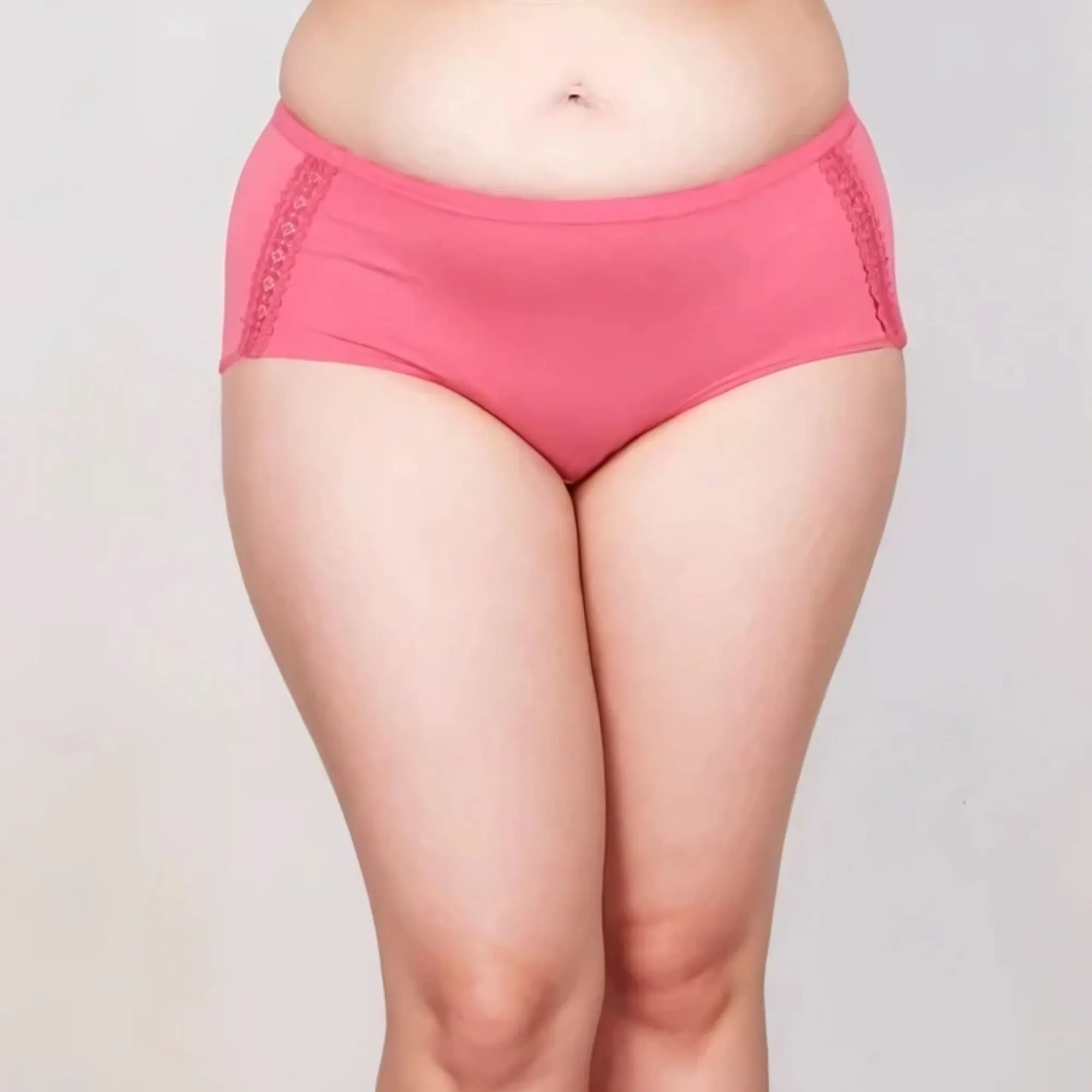 Lux Lace Brief | Camellia