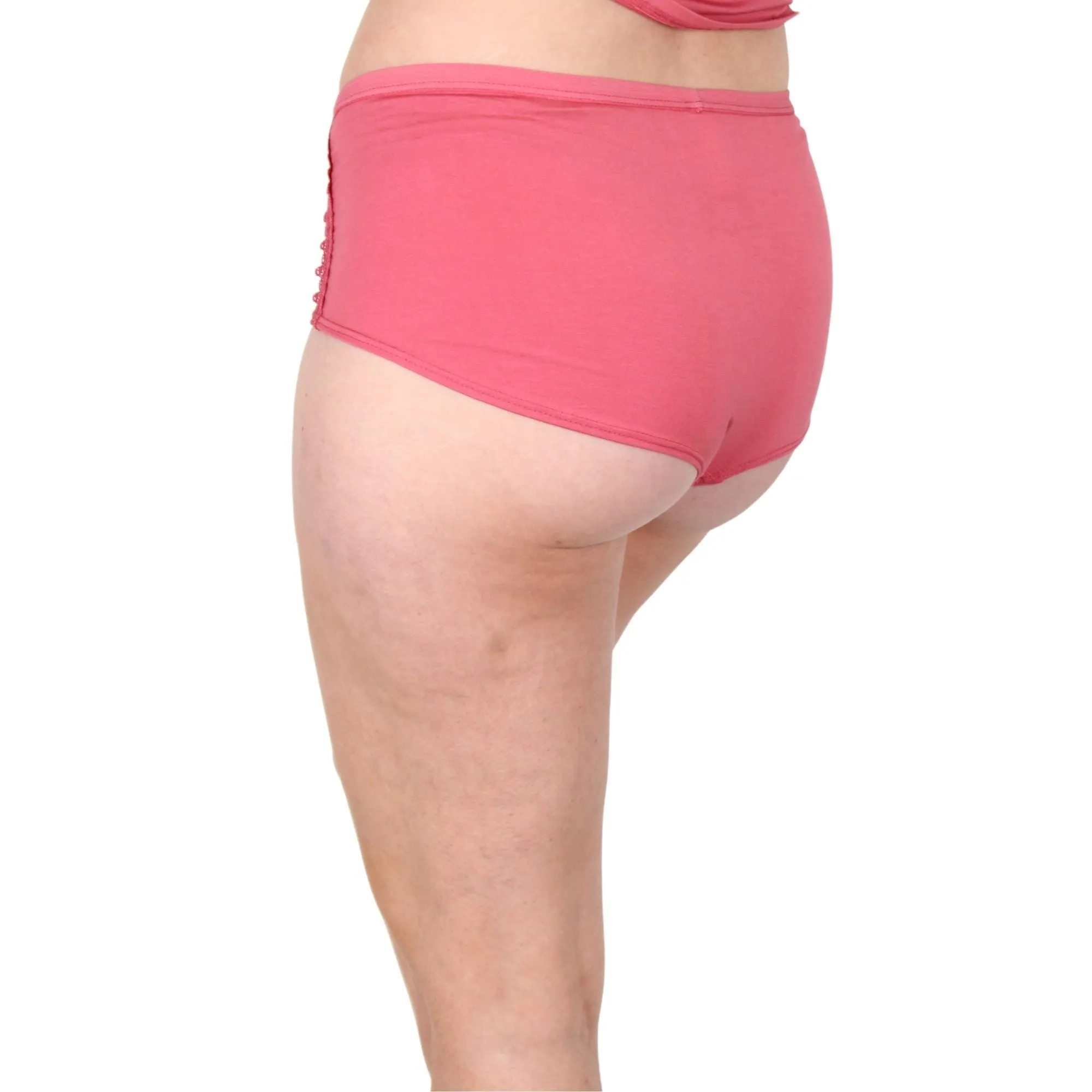 Lux Lace Brief | Camellia