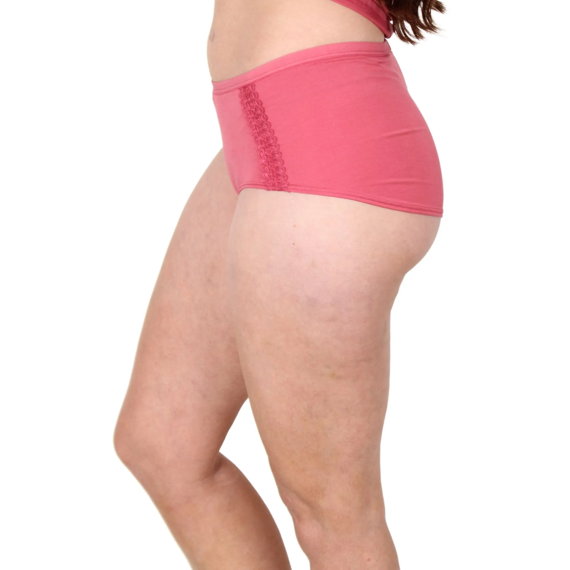 Lux Lace Brief | Camellia