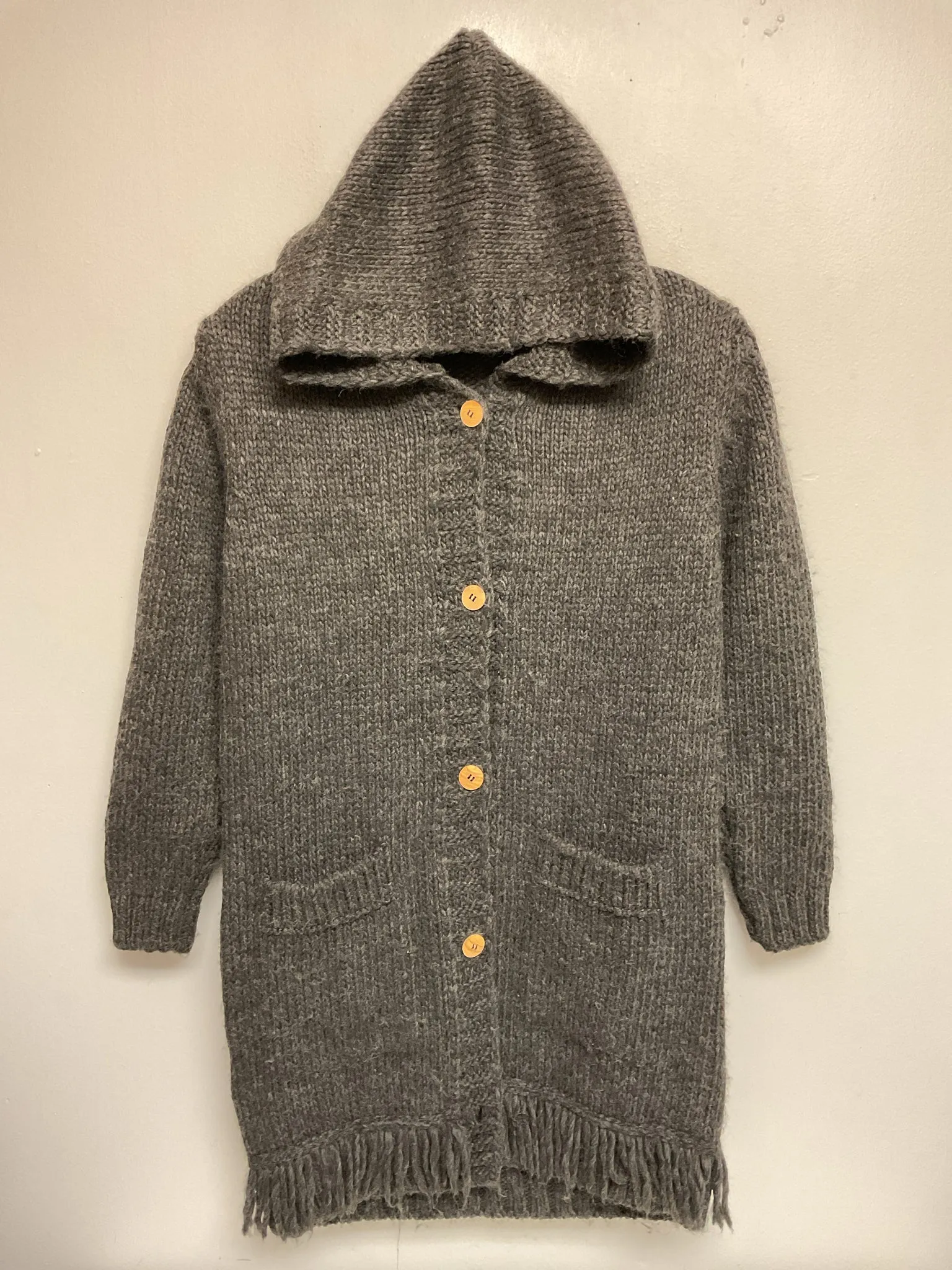 Mayoral Size 12 Charcoal Acrylic Big Girls Sweaters & Vests