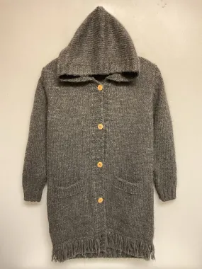 Mayoral Size 12 Charcoal Acrylic Big Girls Sweaters & Vests