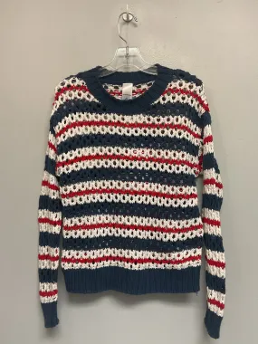 Nordstrom Size 8 Red, White & Blue Cotton Big Girls Sweaters & Vests