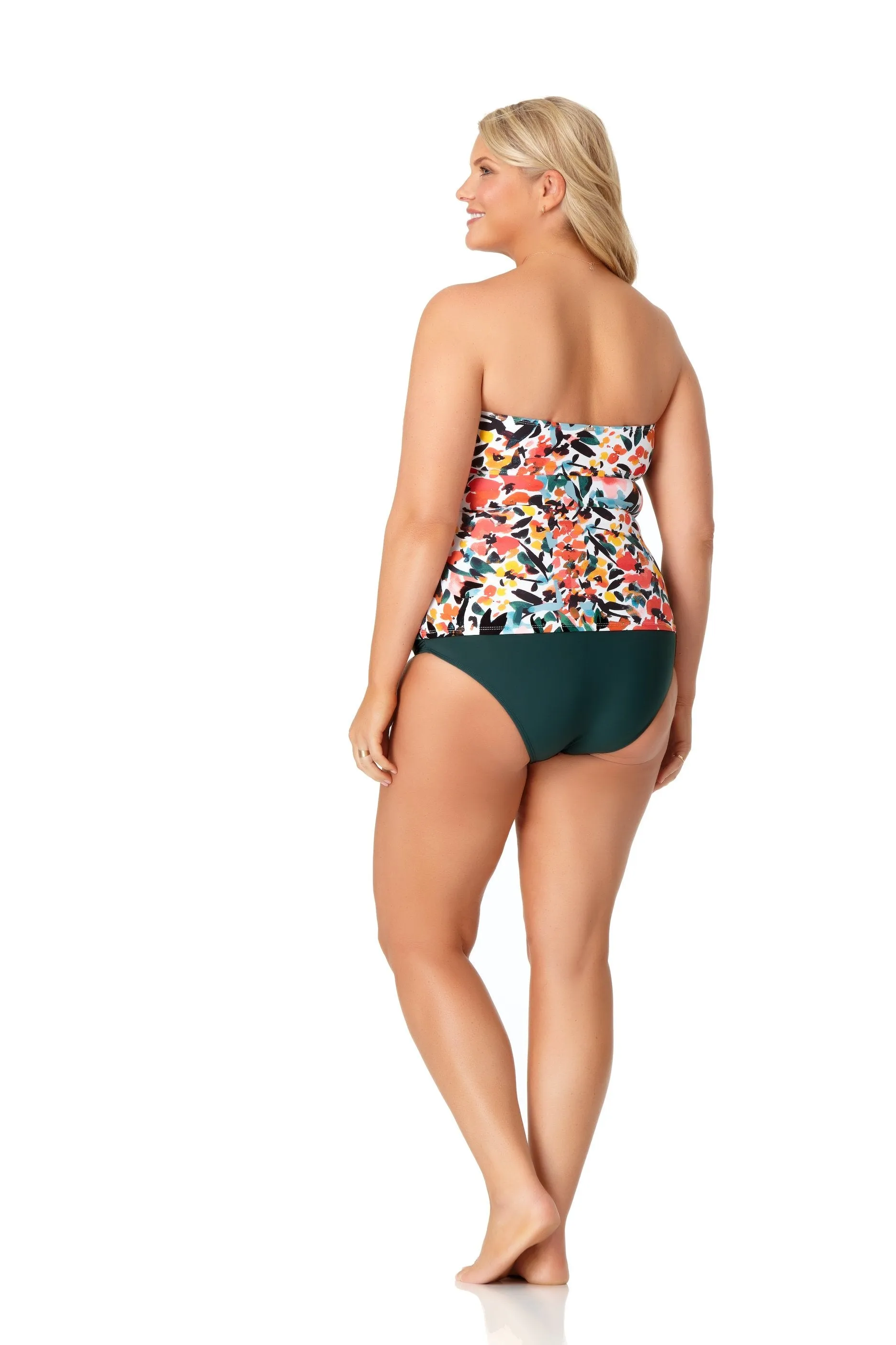 Pre-Order Anne Cole® Sunset Floral Twist Front Tankini Swimsuit Top