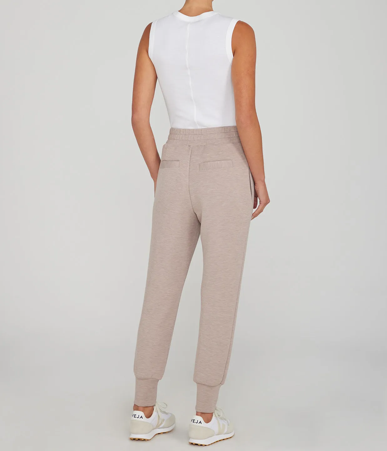 Slim Cuff 27.5 Pant in Taupe Marle